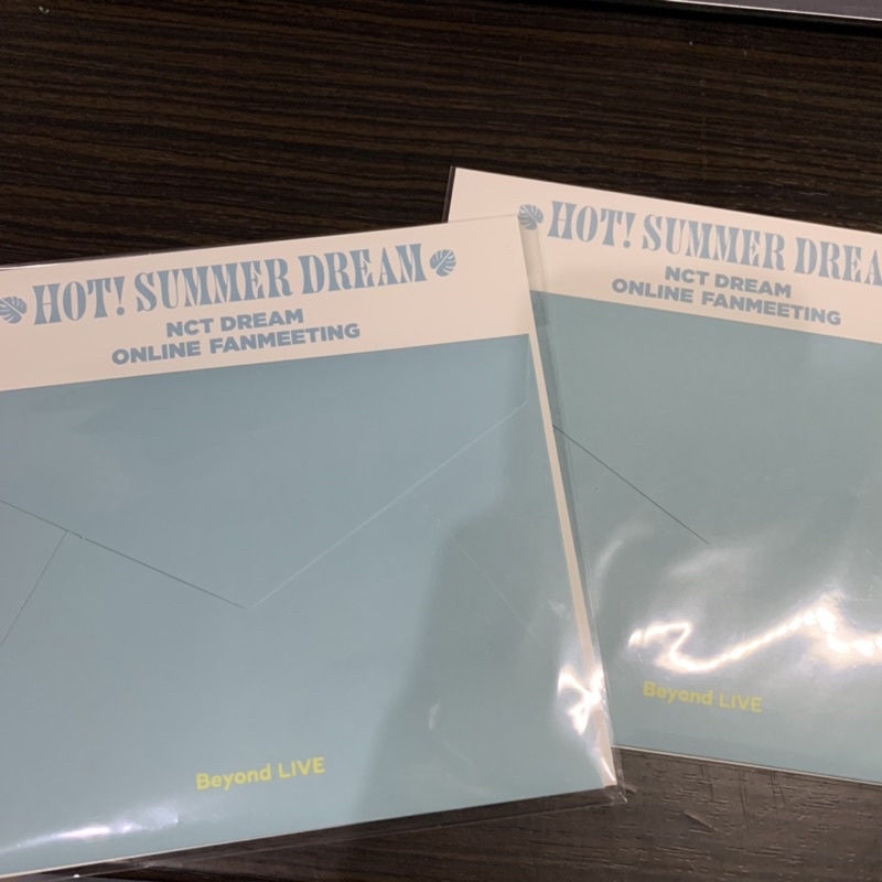 sealed pc AR Ticket nct dream hot summer dream Jeno jaemin