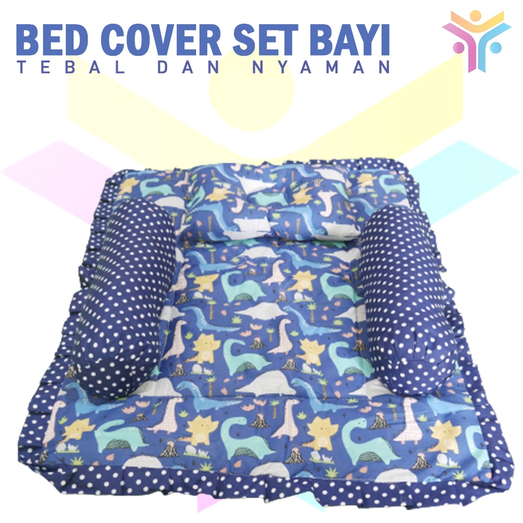 14 || FREE TAS PACKING MIKA!! BED COVER SET BAYI TERMURAH!! SELIMUT BAYI BABY BEDDING SET KADO LAHIRAN