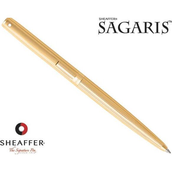 

PROMO TERMURAH Pen Sheaffer Sagaris 9474 Gold Tone Ballpoint DR521