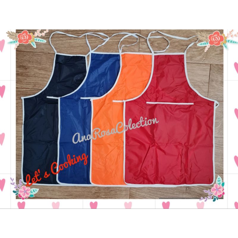 Celemek Apron Waterproof / Parasut