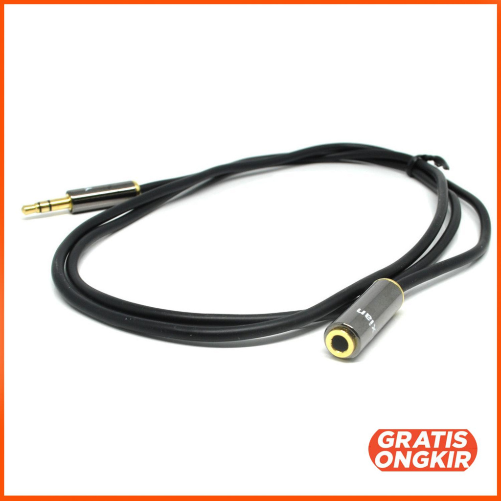 Kabel Aux Audio Extension 3.5mm Male to Female 2M - AV121 200cm