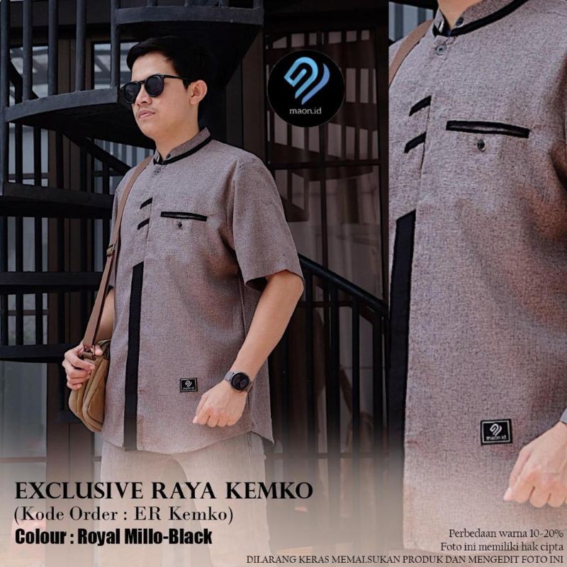Exclusive Raya Kemko bahan cotton Madina import by maon id ORI ratu original ratu mulabees