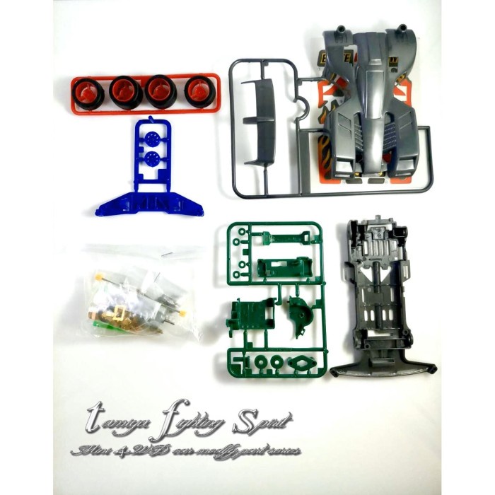 READY Tamiya Mowang Tridager X Mini 4Wd Super 1 Chassis Mw403 LIMITED