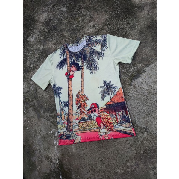 Kaos Anime Dragon Ball Palm Tree Second / Bekas