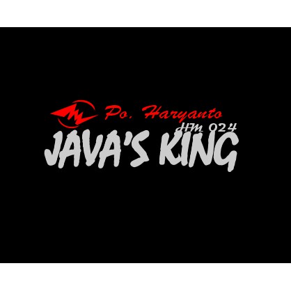 

Sticker Stiker Bus Bis Po. Haryanto javas king hm 024