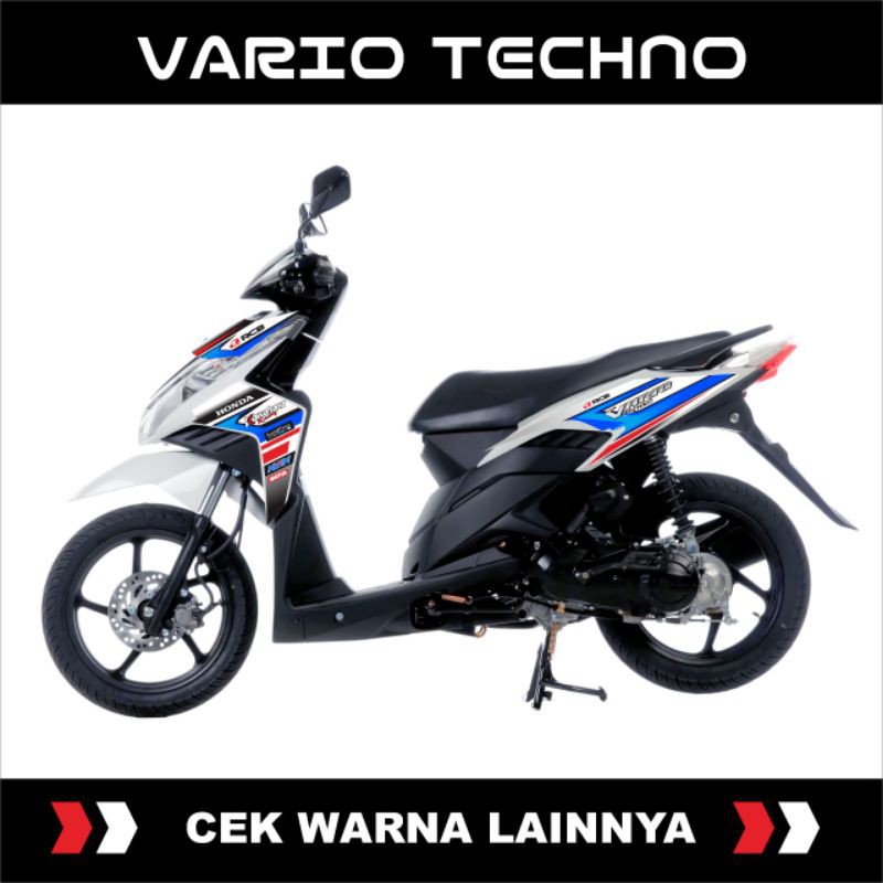 STRIPING VARIO TECHNO CBS 110 / LAMA / KARBU / STIKER CLICK / STICKER ORI / 2009 -2012 / STOCK DECAL