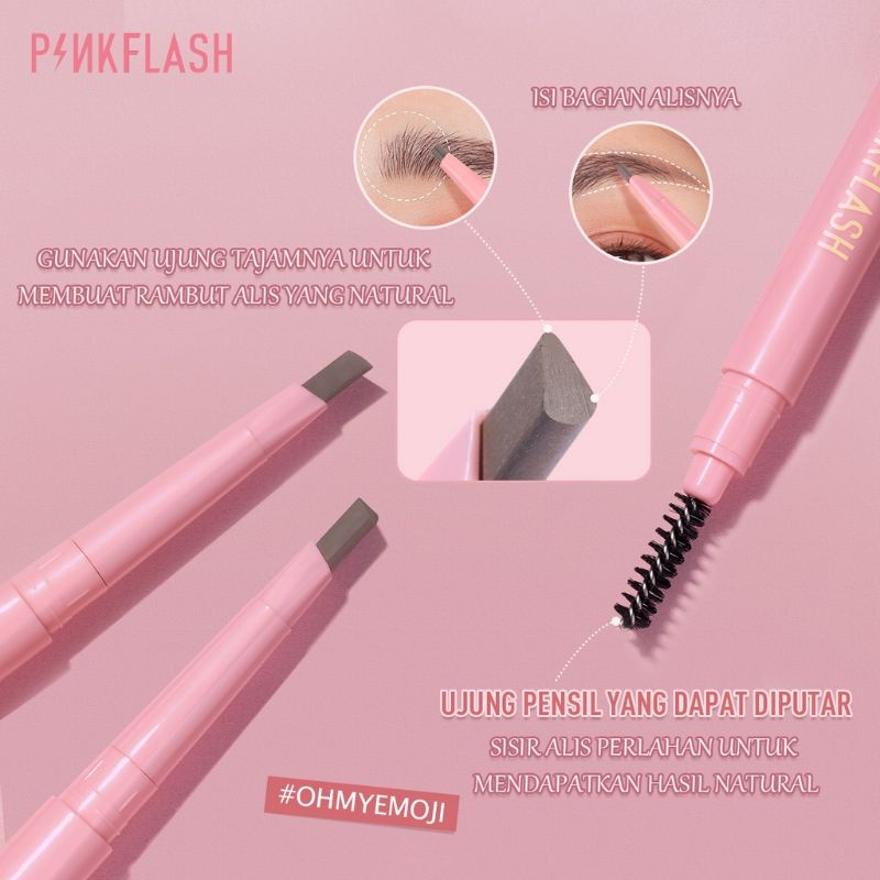 PINKFLASH OhMyEmoji Automatic Eyebrow Pencil Lasting 8 hours