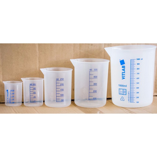 

Beaker Plastik Vitlab tanpa Handle 50ml