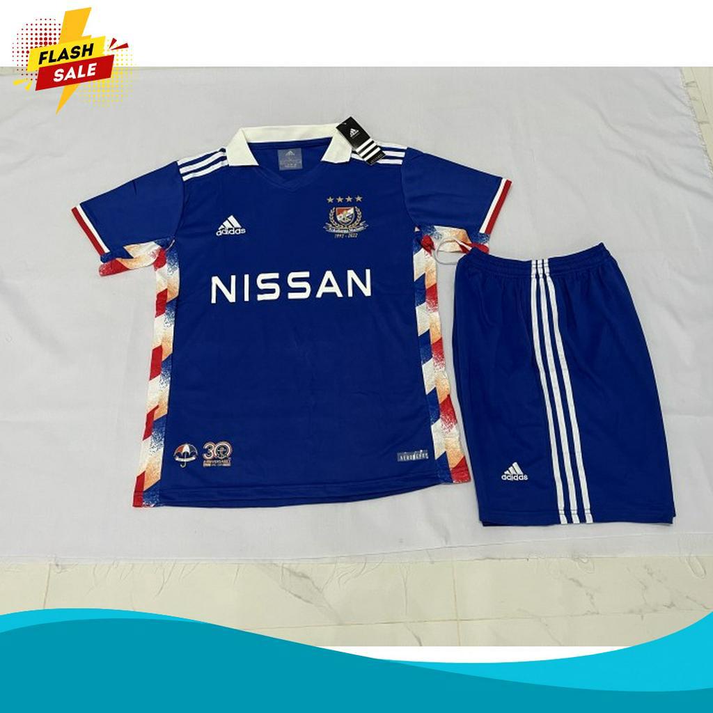 GROSIR BAJU BOLA JERSEY YOKOHAMA HOME 222 BAJU DAN CELANA JERSEY BOLA