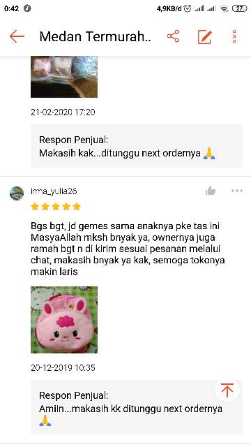 Medan Termurah Banyak Karakter Tas Import Ransel lucu untuk anak Ransel karakter