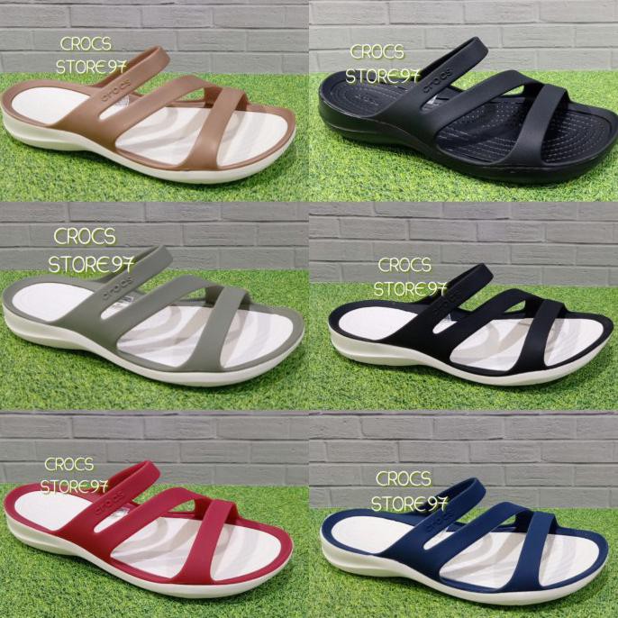 croc swiftwater flip flops