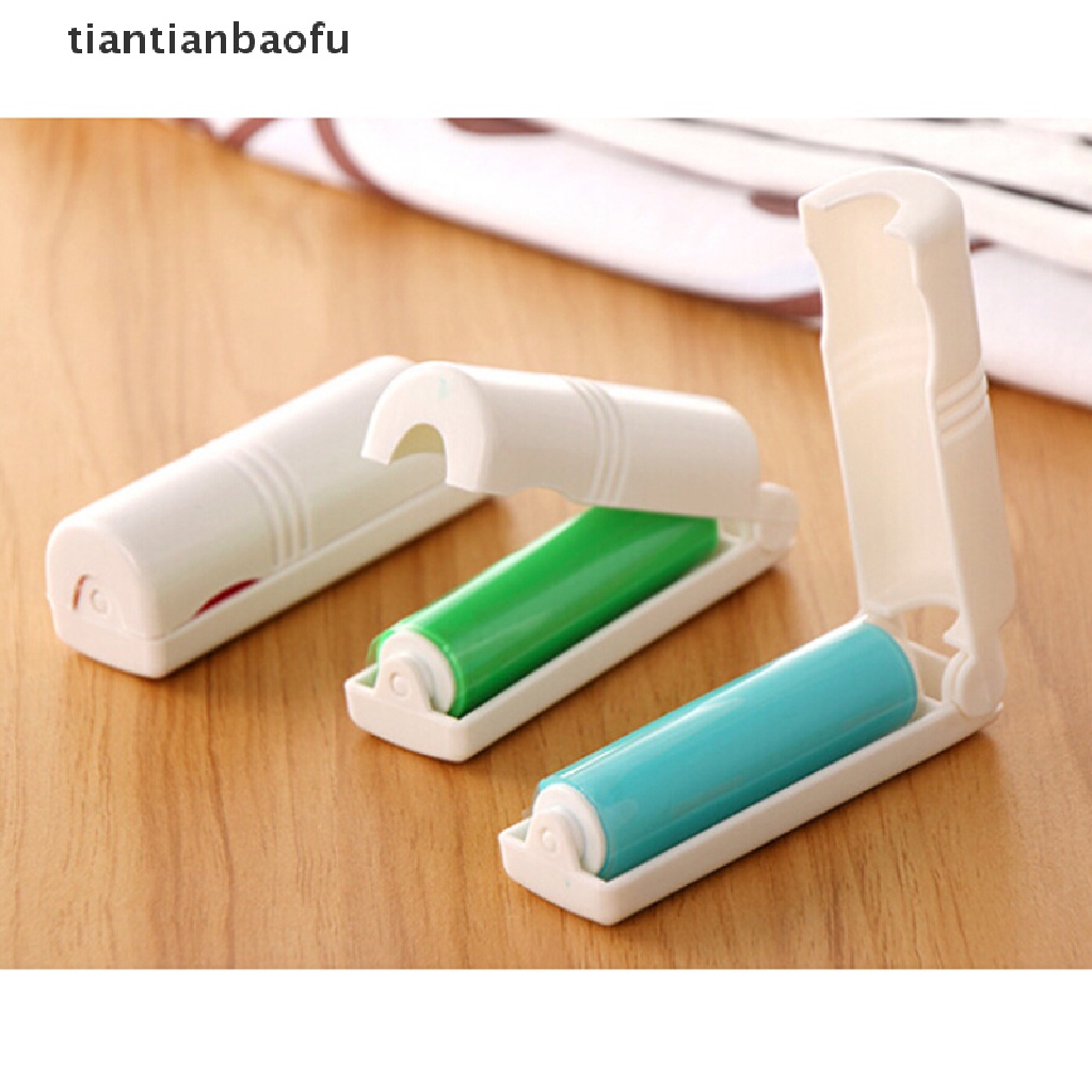 (Tianbaofu) Sikat Roller Pembersih Debu / Rambut Reusable