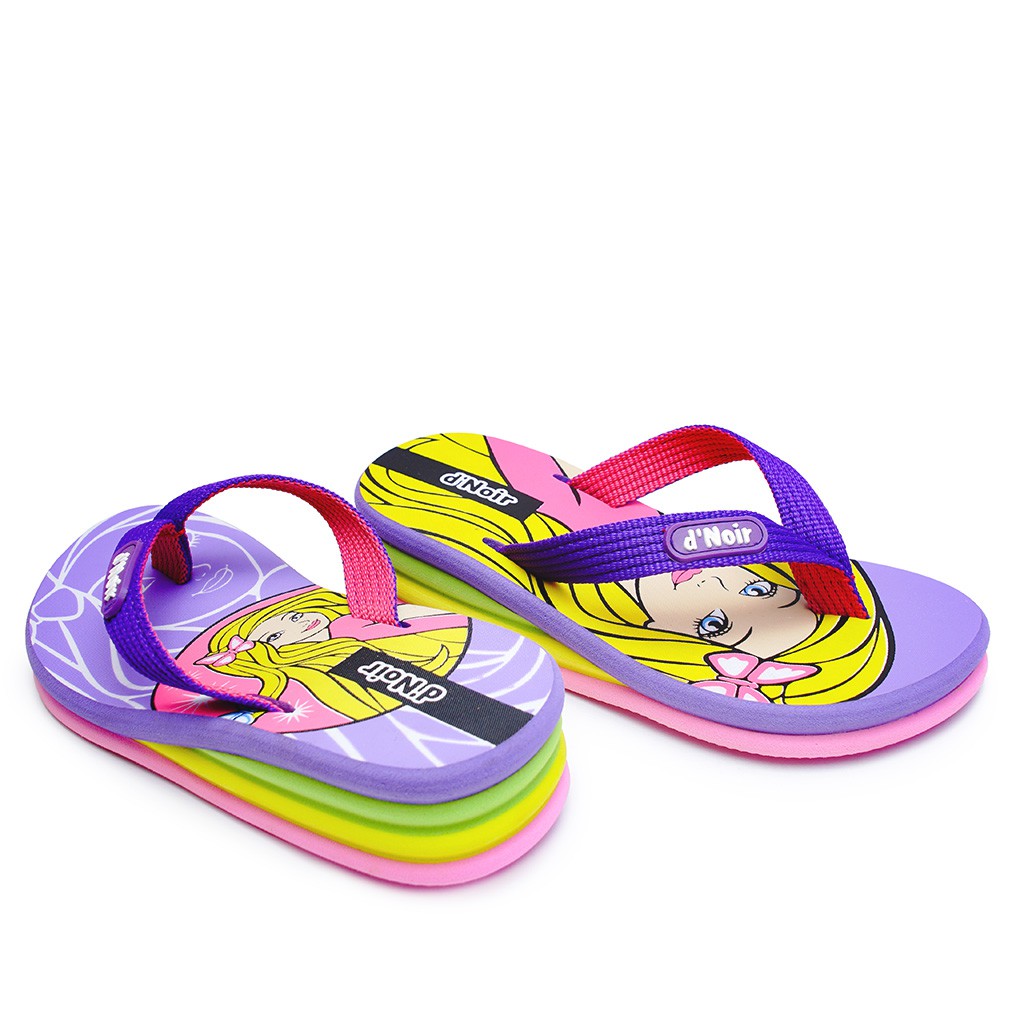 DNOIR Sandal Anak Perempuan LAPIS BARBIE