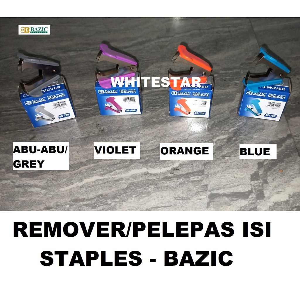 

pelepas / remover isi stapler / staples bazic (bc-10r)