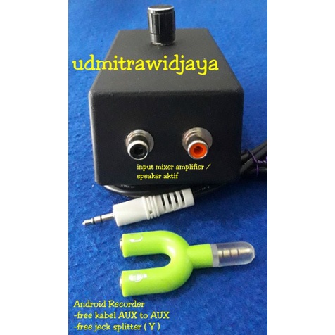 Alat rekam dari mixer ke hp android langsung tanpa otg Android recorder dari mixer amplifier ke hp