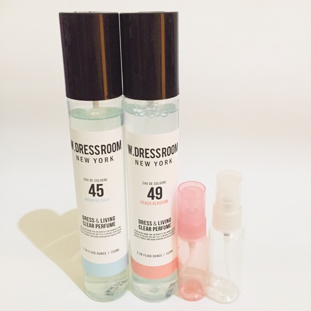 [Share in Jar] W.Dressroom - 45 (Morning Rain) & 49 (Peach Blossom)