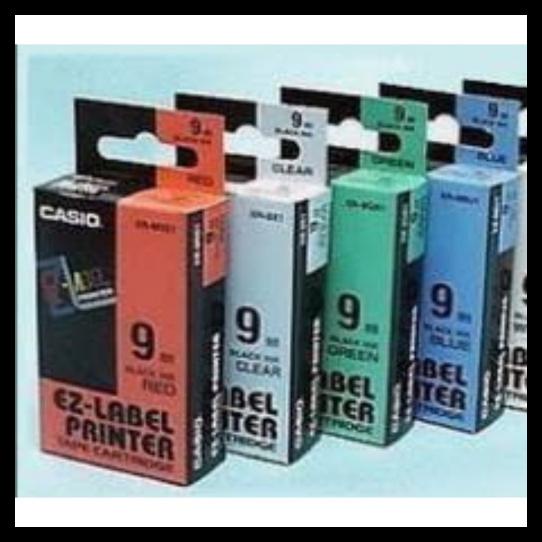 

Label Printer Casio 9 Mm - Refill Ez Label Tape