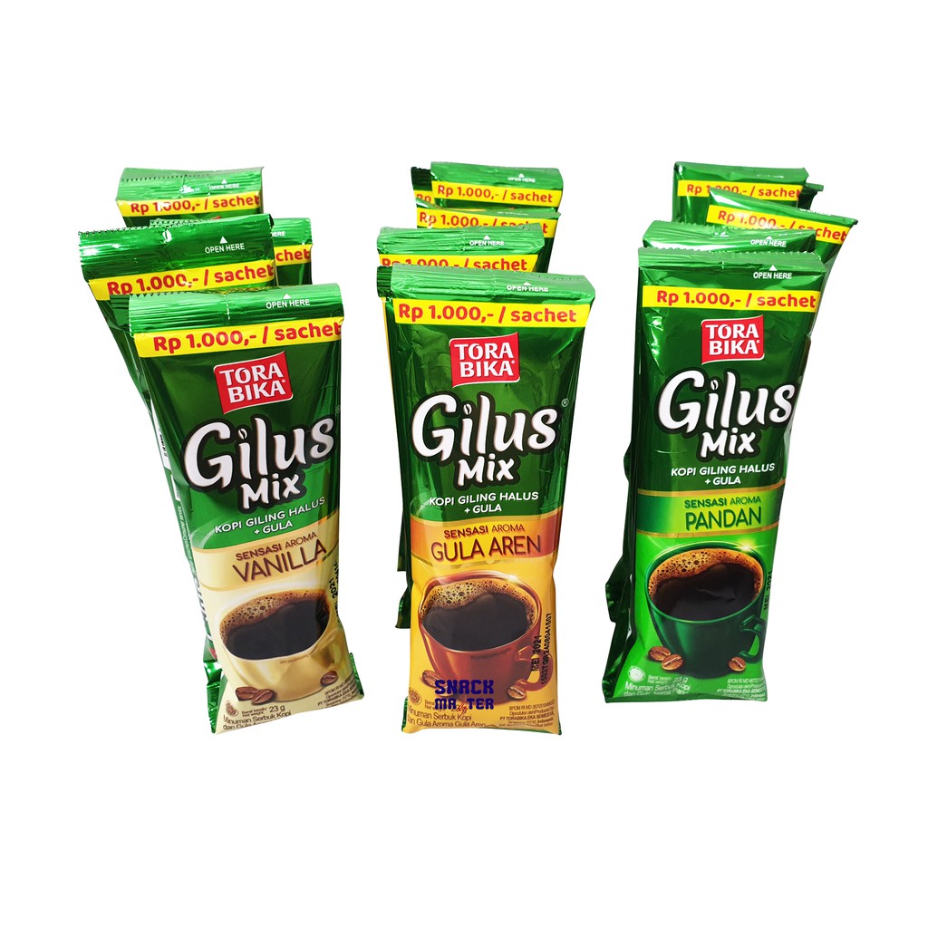 

Kopi Torabika Gilus Mix - Netto 10 bks x 23 gr