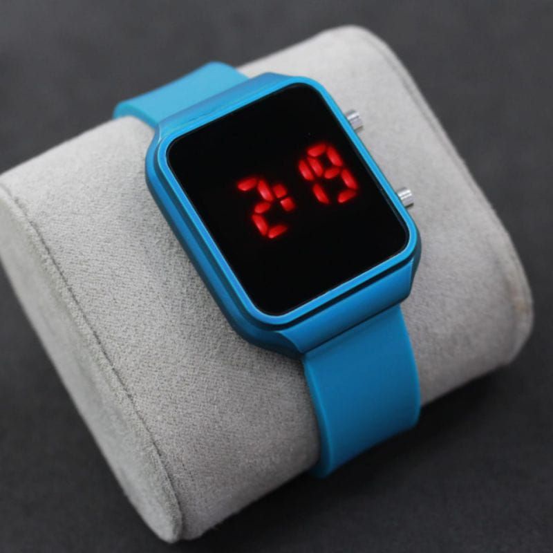 LED WATCH(COD) JAM TANGAN LED TAHAN AIR WANITA ATAU PRIA, JAM TANGAN LED MURAH WATER RESISTAN, JAM TANGAN LED SIMPLE, JAM TANGAN LED BAYAR DI TEMPAT