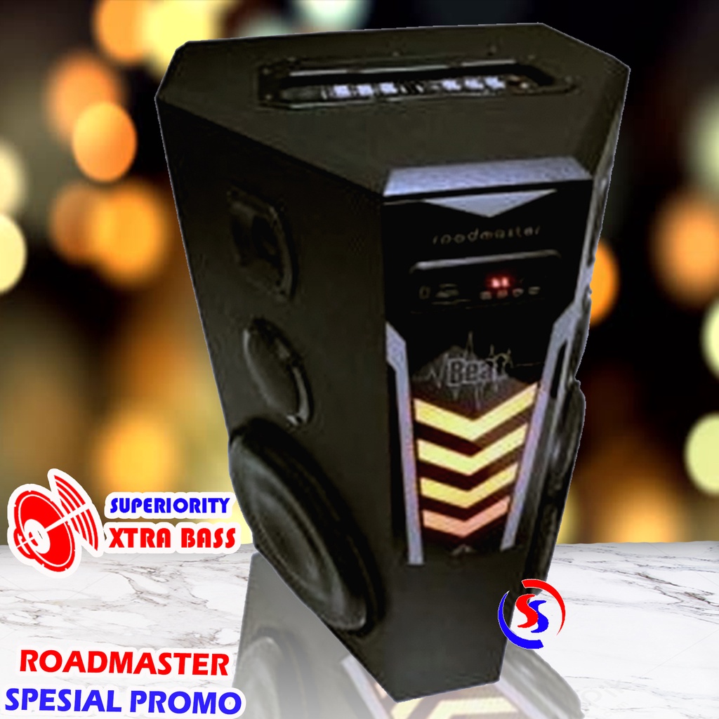 SPEAKER AKTIF PRO BEAT 10 BLUETOOTH ROADMASTER GRATIS SERVICE 12 BULAN