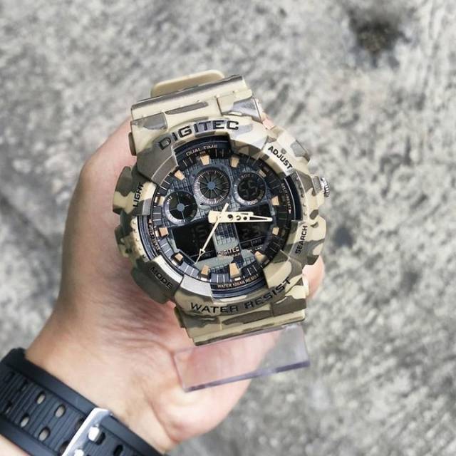 Jam tangan army camo pria original
