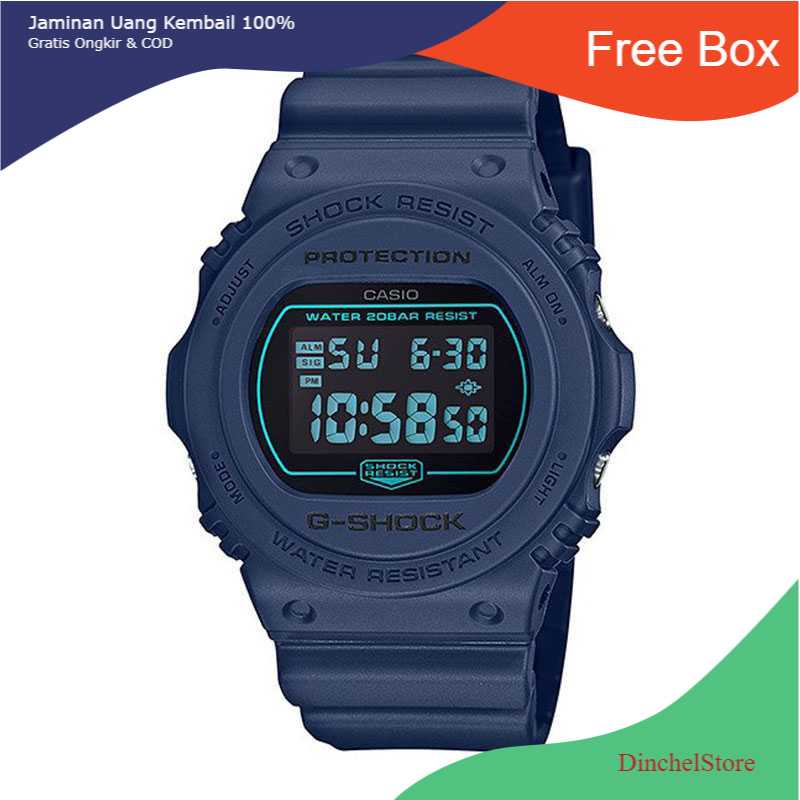 Jam Tangan Pria Anti Air Casio G-Shock DW-5700BBM-2DR/DW-5700BBM-2DR/DW-5700BBM Original