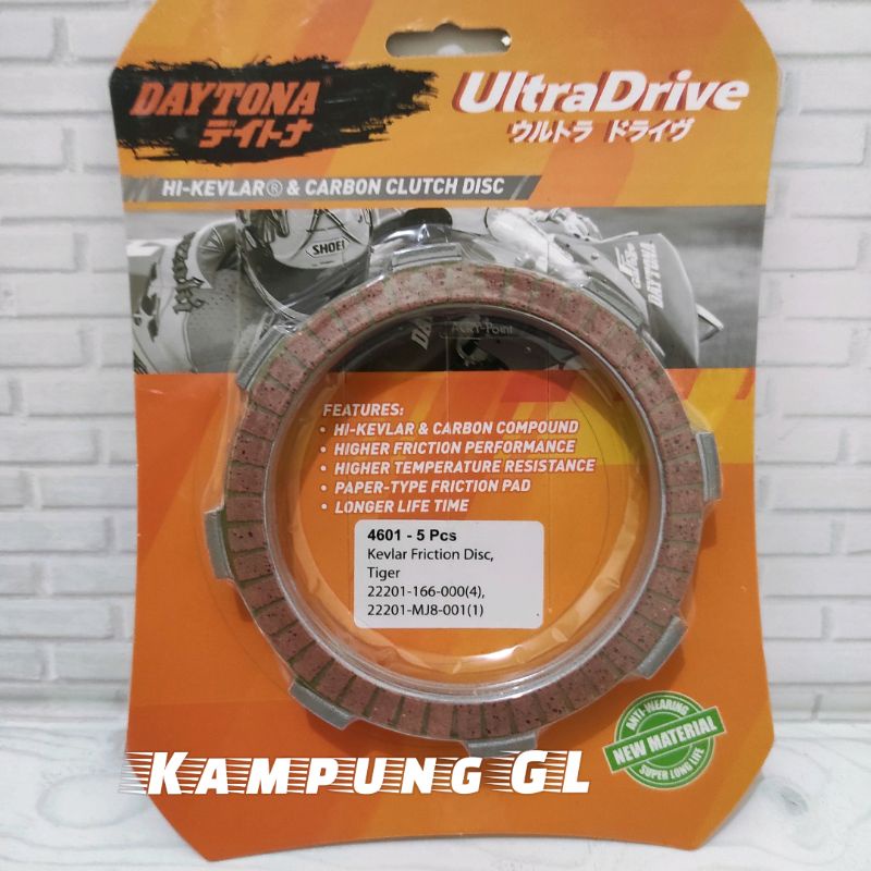 Kampas Kopling Tiger Daytona Original CB GL Max GL Pro GL 100 Megapro CB150R CRF CS1
