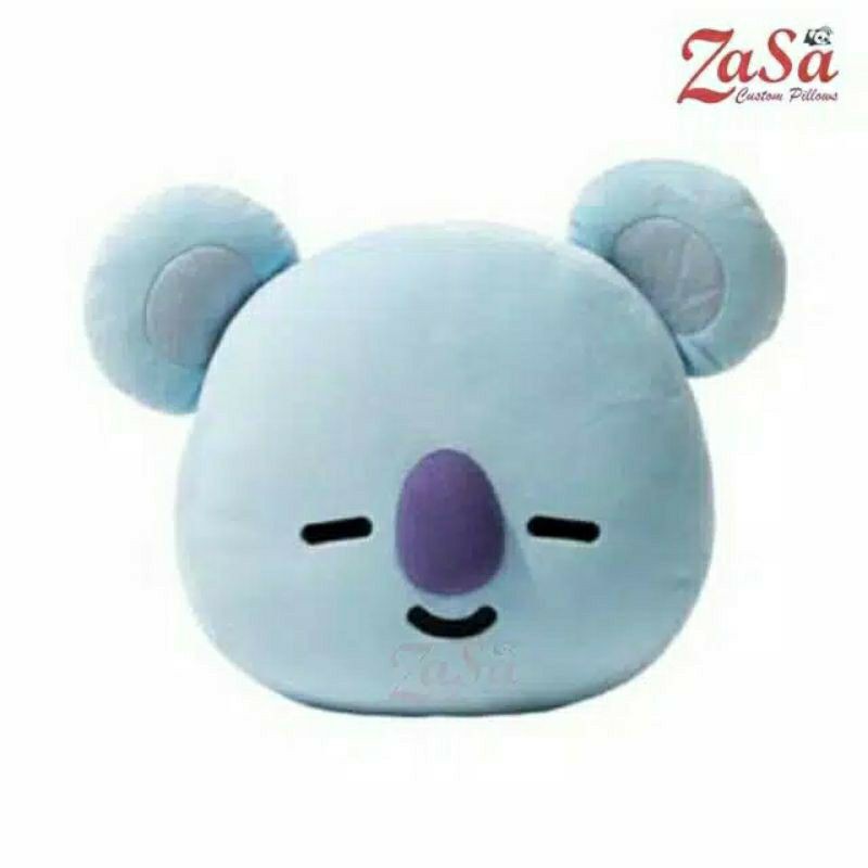 Bantal Boneka BTS  Unofficial Shooky Tata Van Koya Chimmy RJ Cooky Mang Uk 40cm  Label SNI