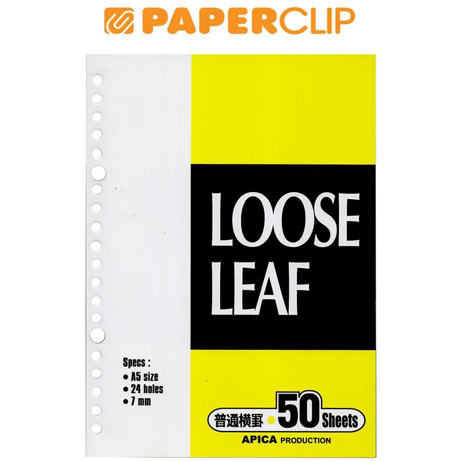 

LOOSE LEAF A5 APICA 50