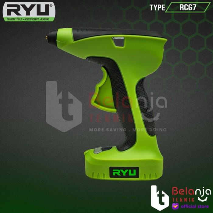 

Ryu Cordless Glue Gun Rcg 7 Alat Lem Tembak Stik Bakar Baterai 12 Watt 026