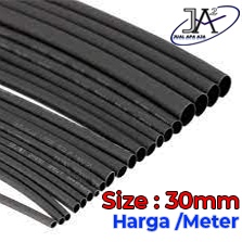 ISOLASI BAKAR SELANG BAKAR HEAT SHRINK 30mm Selongsong bakar 30mm