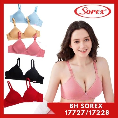 RC BH/BRA SOREX 17227/17228 BIG CUP SOFT BUSA TANPA KAWAT DAN BRA SOREX 17238