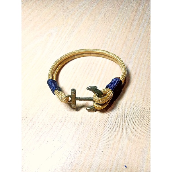Gelang jangkar / Gelang nautical paracord / gelang pria keren