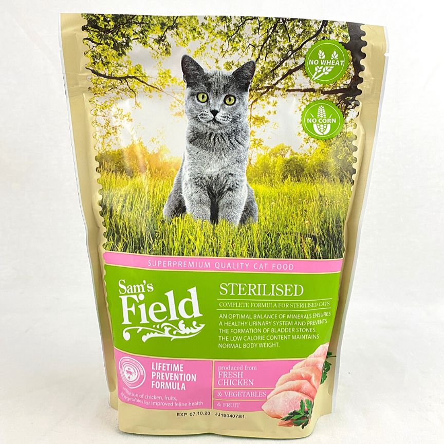 

SAMSFIELD Makanan Kucing Khusus STERILIZED 400gr