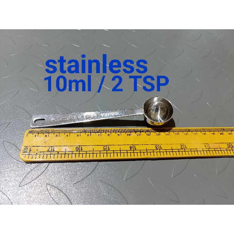 Sendok Takar Stainless 5g atau Sendok Takar 10ml Stainless