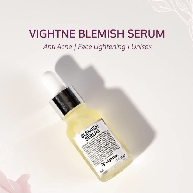 BLEMISH SERUM VAVL - VIGHTNE BLEMISH SERUM vavl serum jerawat - SERUM VIRAL JERAWAT VAVL