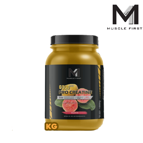 

Muscle First Pro Gold Creatine 1kg Murni Pembentuk Otot