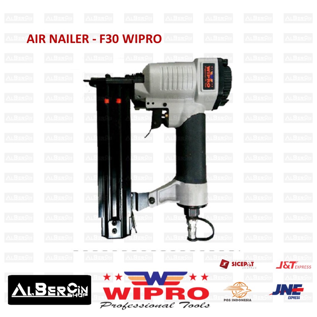 Air Nailer Gun Mesin Paku Tembak Angin Wipro F30 with Safety