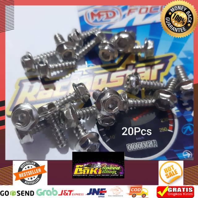 Murah Baut Body Probolt YAMAHA Mio Xeon Soul GT Mio Sporty Mio j Fino Aerox155 jupiter z vega r rxk
