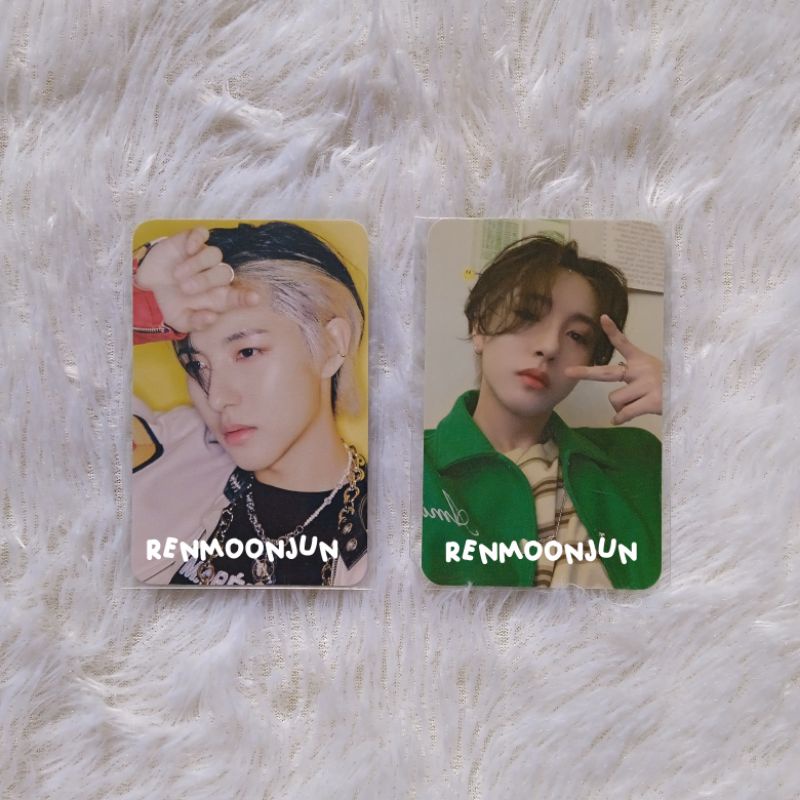 PHOTOCARD PC RENJUN POP UP CARD MUMO SEALED MD HOT SAUCE NCT DREAM