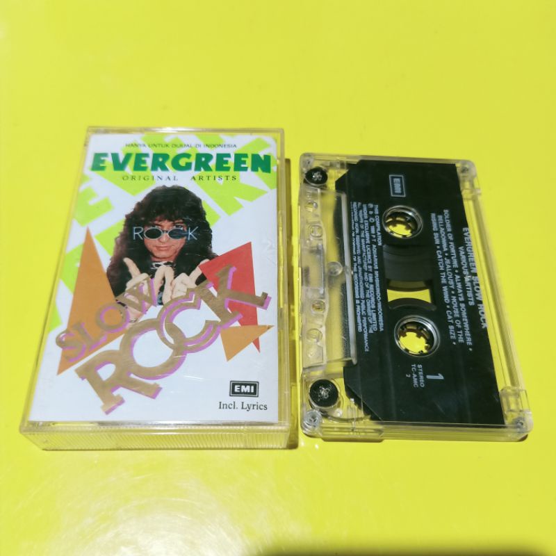 Kaset EVERGREEN SLOW ROCK