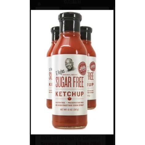 

G-Hughes Sugar Free Ketchup, Original USA - Award Winning Product