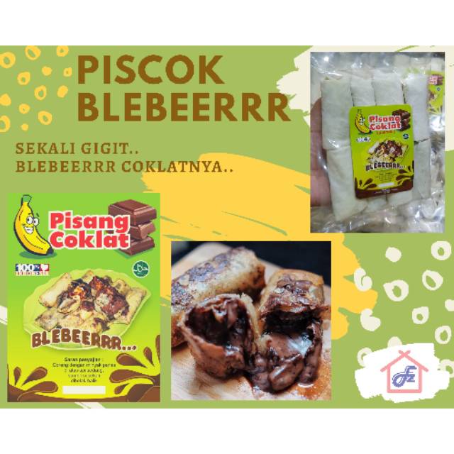 

Piscok Bleber Pisang Coklat Lumer