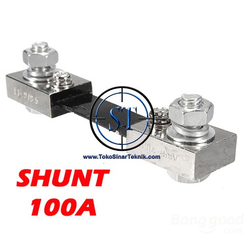 +Shunt Dual Voltmeter + Ampermeter + Frame @ 0.28&quot; 0-100DCV + 100A