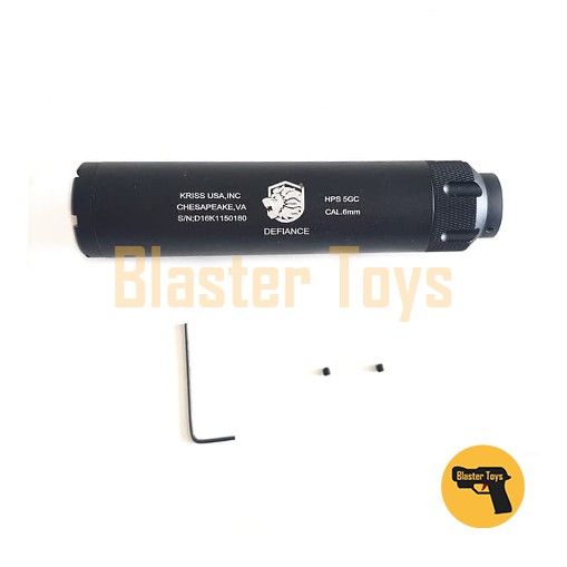 Silencer Perdam Tanpa Drat Water Gel Gun WGG AEG