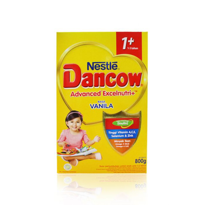 

Dancow 1+ 800gr rasa madu / coklat / vanila