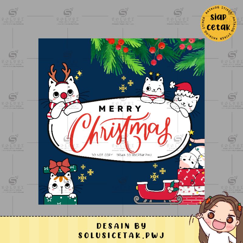 

Stiker Natal / Stiker Toples Kue / stiker toples / stiker kemasan / stiker natal lucu / label kemasan