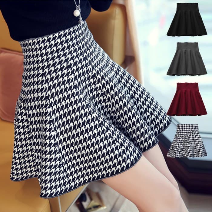 Rok Mini Rajut Import