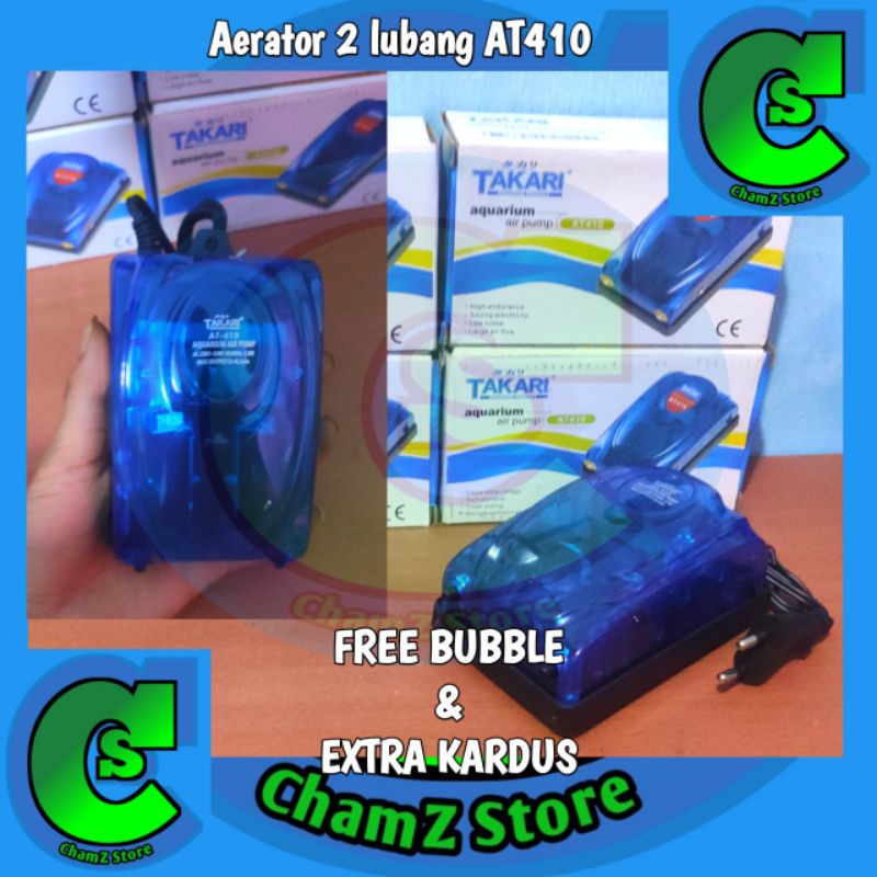 aerator 2 lubang / aerator 2 lubang aquarium / aerator 2 lbg / airpump 2 lubang / aerator