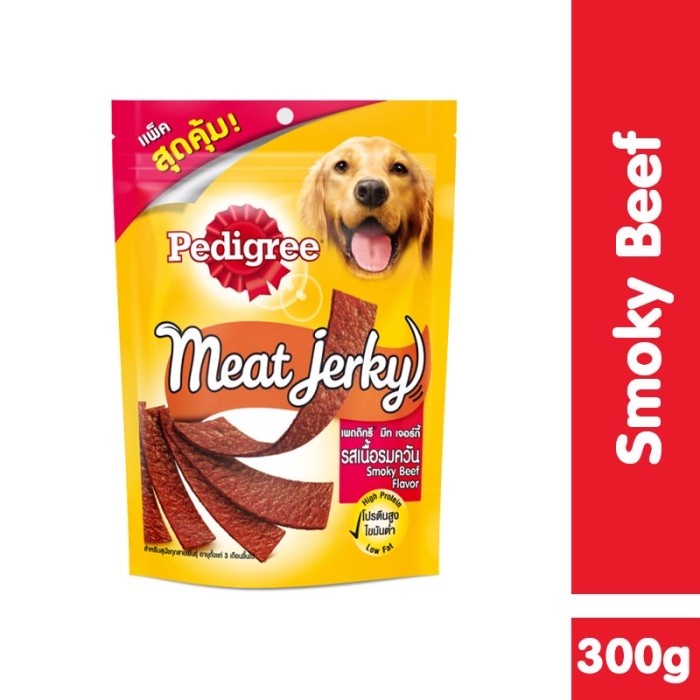 Pedigree Meat Jerky 300gr / Meat Jerky Pedigree 300gr / Snack Anjing